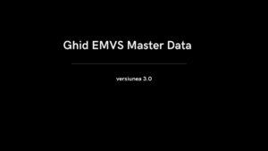 Ghid EMVS Master Data